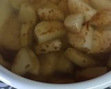 焼き長芋と焼きキャベツのお味噌汁作り方3写真