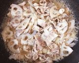 ☆簡単☆豚肉と蓮根のきんぴら作り方4写真