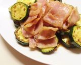 ご飯がススむ♪「ズッキーニ」ベーコン炒め作り方5写真