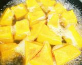 煮崩れ知らず‼フライパンでかぼちゃの煮物作り方2写真