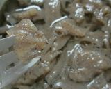 揚げ牛蒡と蒟蒻の麻婆風味作り方1写真
