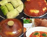 塩麹漬けささ身を使ったロールキャベツ作り方4写真