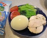 鶏ハムで冷しぶっかけ塩ラーメン作り方8写真