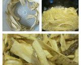 揚げ牛蒡と蒟蒻の麻婆風味作り方4写真