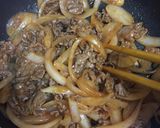 簡単！牛肉と玉ねぎのケチャップ炒め作り方6写真