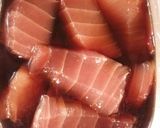 簡単！マグロの漬け！残り物のお刺身にも！作り方2写真