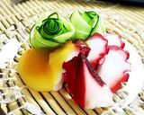 夏！和え物や飾りにきゅうりde薔薇風お花作り方5写真