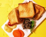 スライストーストと食べる☆レバーペースト作り方3写真
