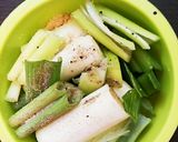 長ネギごま油和え作り方1写真