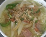 夏の野菜たっぷり柚子こしょう塩ラーメン作り方3写真