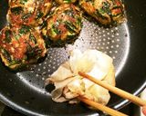 栄養満点！にらバーグ作り方6写真