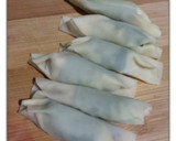 餃子の皮でさっぱりささみ大葉梅干し焼き作り方3写真