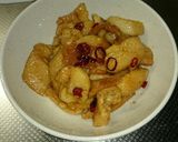 鶏皮の甘辛煮食べたい作り方9写真