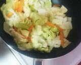 カレー味 豚と野菜の炒め物作り方5写真