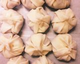 餃子の皮で小籠包。中身は納豆♡作り方6写真