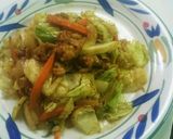 カレー味 豚と野菜の炒め物作り方8写真