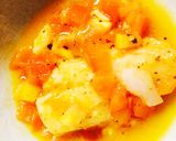落合勉★カレイのフレッシュトマトソース作り方10写真