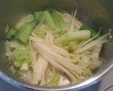 冷凍ねぎとちりめんじゃこで☆簡単味噌汁作り方1写真