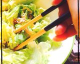 ドレッシングいらず！我が家の中華サラダ✿作り方6写真