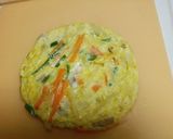 女子中学生弁当　野菜オムレツカレー風味作り方4写真