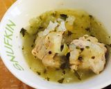鶏肉の玉ねぎスープ作り方6写真