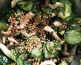 さっぱり！きゅうりとしめじの中華風酢の物作り方5写真