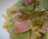 たっぷり春キャベツ♪のバターコンソメ蒸し作り方5写真