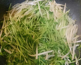 ザ☆節約！豆苗ともやしの卵炒め☆作り方4写真