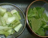 厚揚げと青梗菜のポン酢炒め作り方2写真
