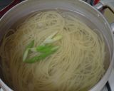 グリーンサラダパスタ作り方1写真
