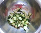 塩トマトともずく酢で♪簡単ライスサラダ作り方3写真