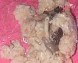 ひらたけ＆しめじ＆鶏肉の桜＆生姜味ご飯作り方5写真