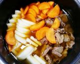 甘辛こってり♡牛すじ煮込み作り方5写真