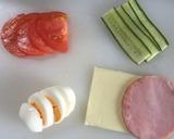 定番！喫茶店風ミックスサンドイッチ作り方1写真