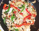 鳥胸肉の温玉丼(´･Д･)」ピリ辛作り方6写真