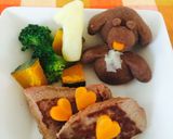 犬ごはん＊祝Birthdayプレート♪作り方9写真