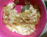 離乳食 中期 バナナパンケーキ作り方1写真