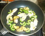 ゴーヤー入り焼き（炒め）うどん作り方1写真