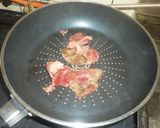 ゴーヤー入り焼き（炒め）うどん作り方2写真