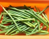にんにくの芽とはんぺんの炒め物作り方1写真