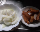 にんにくの芽とはんぺんの炒め物作り方2写真