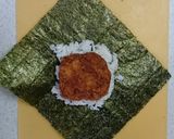 おにぎらず弁当5トンカツ入り作り方2写真