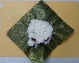 おにぎらず弁当5トンカツ入り作り方3写真