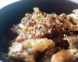 刻みタマネギの生姜焼き作り方3写真