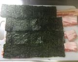 お弁当に♪♪簡単豚バラの海苔巻き♪♪作り方3写真