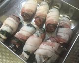 お弁当に♪♪簡単豚バラの海苔巻き♪♪作り方4写真