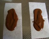 チョコでアーモンドプラリネをくるんだ♪作り方5写真