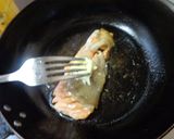 最速のサーモンのガーリックオイル焼き作り方11写真