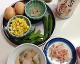 涼【夏の冷し茶碗蒸し】柚子胡椒餡作り方1写真