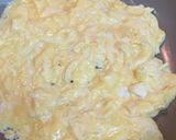 ふんわりたまごと桜えびのせ塩ラーメン作り方2写真